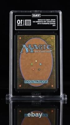 Storm, Force Of Nature TAG Grade 10! 2024 Magic The Gathering Foil SLD#1742