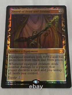 Sword of Feast and Famine Kaladesh Invention Foil Magic The Gathering LP