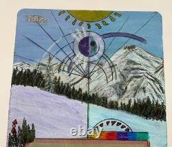 Taiga Magic the Gathering Revised Hand Painted Altered Art by LS