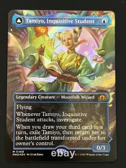 Tamiyo, Inquisitive Student (Borderless) (Textured Foil) Modern Horizons 3 NM/M