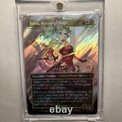 Terra, Herald of Hope (Borderless) (Surge Foil) Commander Final Fantasy Foil