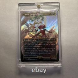 Terra, Herald of Hope (Borderless) (Surge Foil) Commander Final Fantasy Foil