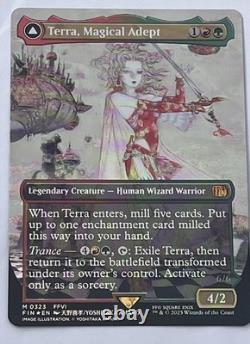 Terra, Magical Adept (Borderless) 323 FINAL FANTASY Magic The Gathering Foil NM