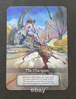 The Champion (Beta) Foil Promo Sorcery Contested Realm Prize Card