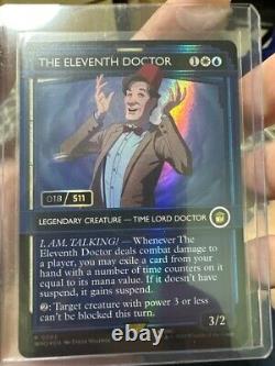 The Eleventh Doctor Serialized Double Rainbow Foil 018/511 Doctor Who MTG Magic