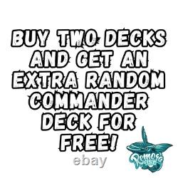 The Necrobloom Custom Commander Deck Ready-to-play Landfall EDH MTG