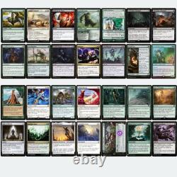 The Necrobloom Custom Commander Deck Ready-to-play Landfall EDH MTG