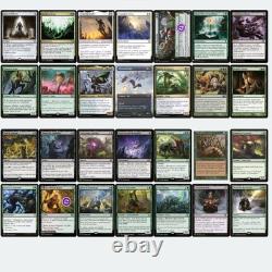 The Necrobloom Custom Commander Deck Ready-to-play Landfall EDH MTG