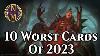 The Worst Magic The Gathering Limited Cards Of 2023