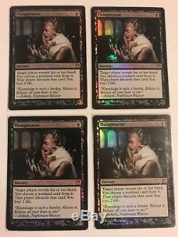 Thoughtseize Foil NM Playset Theros MtG
