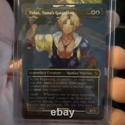 Tidus, Yuna's Guardian Borderless, Surge Foil, Final Fantasy MTG