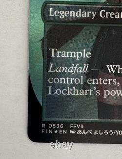 Tifa Lockhart Borderless Surge Foil Card Magic the Gathering Final Fantasy MTG