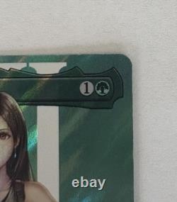 Tifa Lockhart Borderless Surge Foil Card Magic the Gathering Final Fantasy MTG