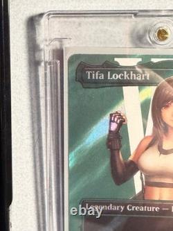 Tifa Lockhart Borderless Surge Foil MagicThe Gathering Final Fantasy VII