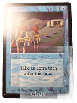 Time Walk Collector's Edition Power 9 Clipped Corners Magic The Gathering MTG