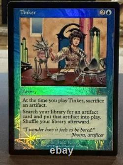 Tinker Foil Magic The Gathering MTG Urza's Legacy GM/NM Looks Flawless