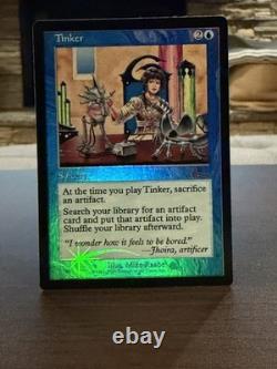 Tinker Foil Magic The Gathering MTG Urza's Legacy GM/NM Looks Flawless