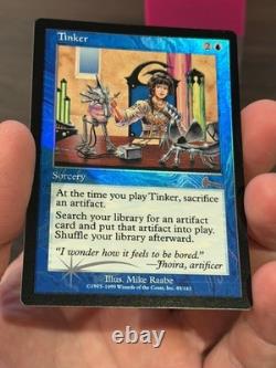 Tinker Foil Magic The Gathering MTG Urza's Legacy GM/NM Looks Flawless