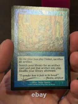 Tinker Foil Magic The Gathering MTG Urza's Legacy GM/NM Looks Flawless