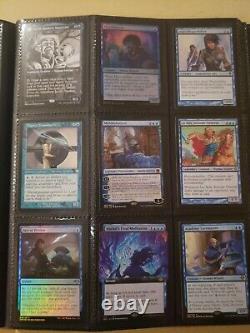 Trade binder of Magic cards, MTG commander collection, rares, foils, mythics