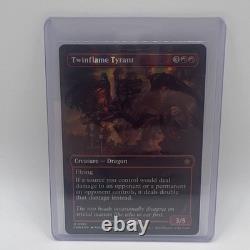 Twinflame Tyrant (Borderless) (Mana Foil) Foundations Foil