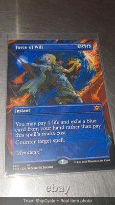 U64992 Force of Will Borderless NonFoil Double Masters 2XM G2U