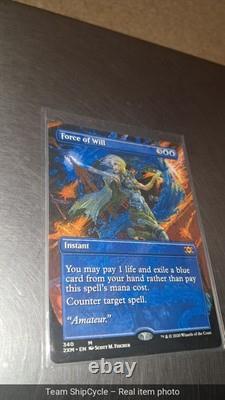 U64992 Force of Will Borderless NonFoil Double Masters 2XM G2U