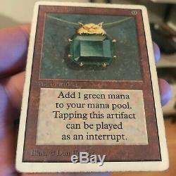 UNLIMITED MOX EMERALD Well Loved Power Nine MAGIC MTG Played