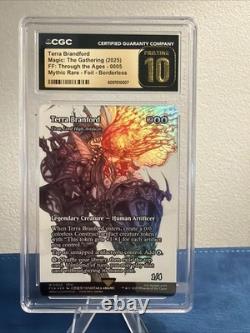 URZA, LORD HIGH ARTIFICER Final Fantasy Foil Terra Branford #0005 CGC PRISTINE