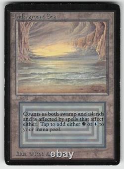 Underground Sea Beta Edition Rare MAGIC THE GATHERING