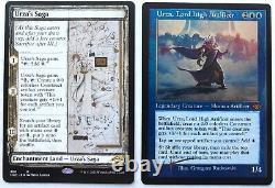 Urza, Lord High Artificer(Retro Foil) + Urzas Saga from MH2 set. NM Condition