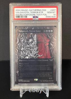 Valgavoth, Terror Eater Showcase Textured Foil MTG #407 PSA 10