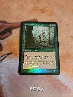 Verduran Enchantress 7th Edition FOIL MTG Moderately Played