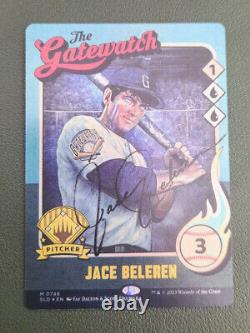 WOTC MtG Magic the Gathering Jace Beleren (746) (Autographed) (MR) (Foil) NM