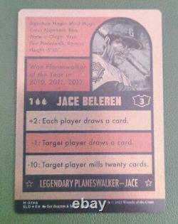 WOTC MtG Magic the Gathering Jace Beleren (746) (Autographed) (MR) (Foil) NM