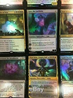 War of the Spark Mythic and Rare FOIL Uncut Sheet Some Damage MTG Magic