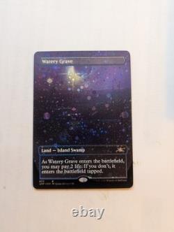 Watery Grave (Borderless) (Galaxy Foil) Unfinity Foil