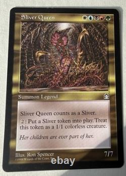 Wizards of the Coast Sliver Queen Stronghold Regular Rare Legend 7/7(68)