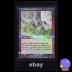 Wooded Foothills Foil MP+ Onslaught Purplemana MTG Magic the Gathering