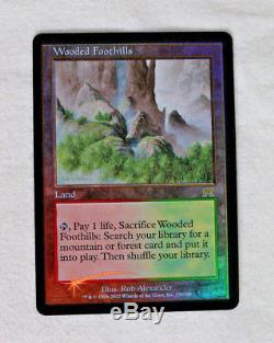 Wooded Foothills Foil Onslaught Mint MTG Magic the Gathering