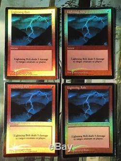 X1 Foil Lightning Bolt (NM) Judge Foil Promo MTG Magic