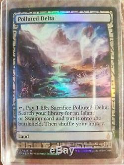 X1 Polluted Delta Zendikar Expeditions Foil Full Art Mtg Magic the Gathering