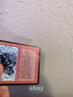 X-Men Storm Altered Chain Lightning English Legends MTG Sexy hand Painted