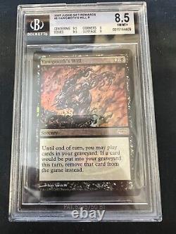 Yawgmoth's Will Judge Reward Foil Promo Beckett Bgs 8.5 Magic The Gathering