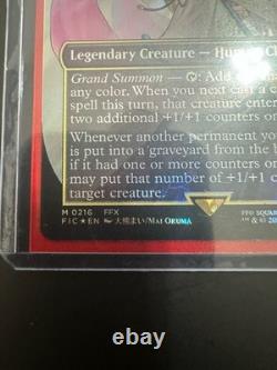 Yuna, Grand Summoner Borderless Surge Foil Final Fantasy #216 English MTG